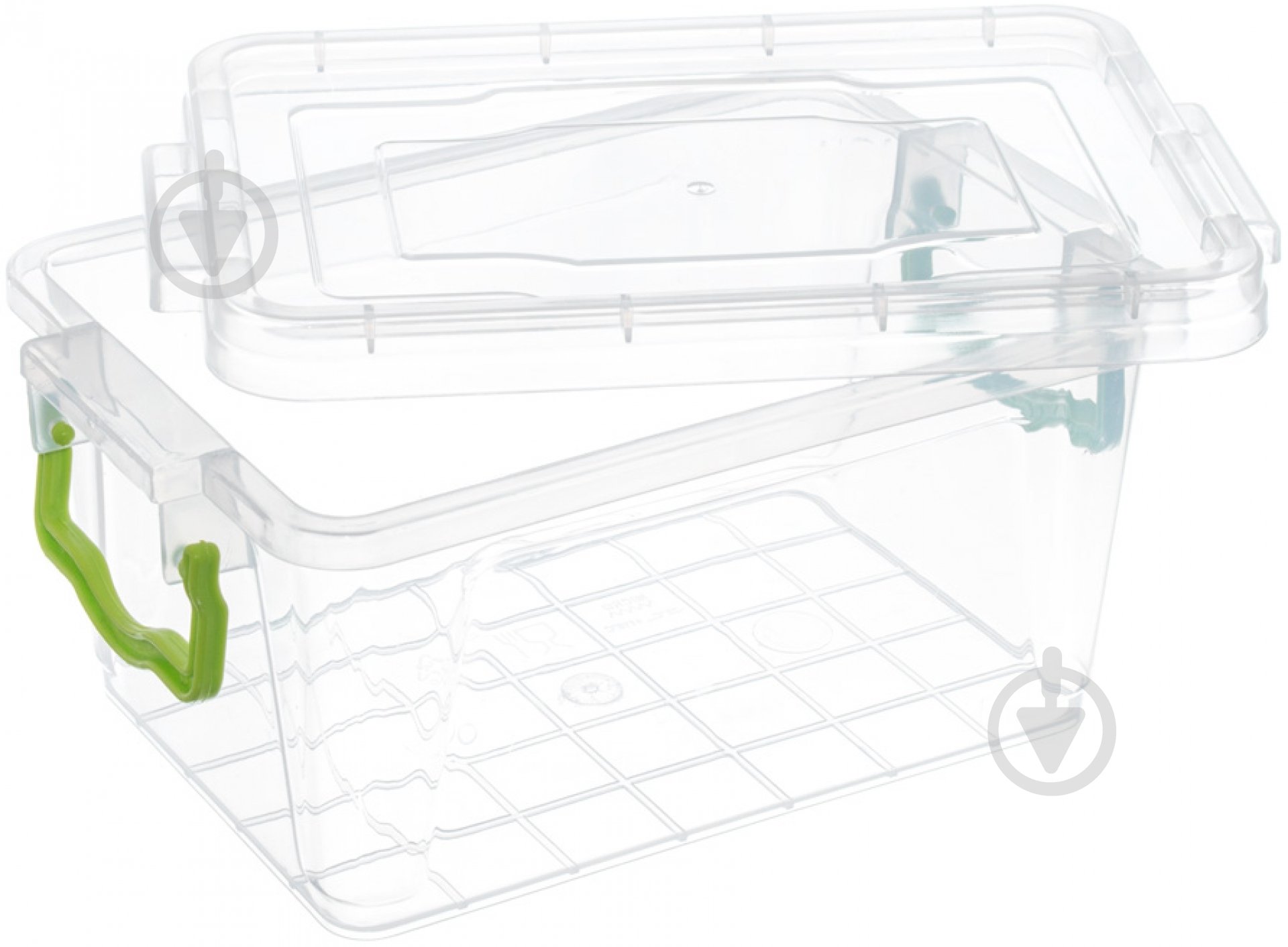 Контейнер для зберігання із кришкою Ал-Пластик №4 (харчовий пластик) 100x140x210 мм - фото 2