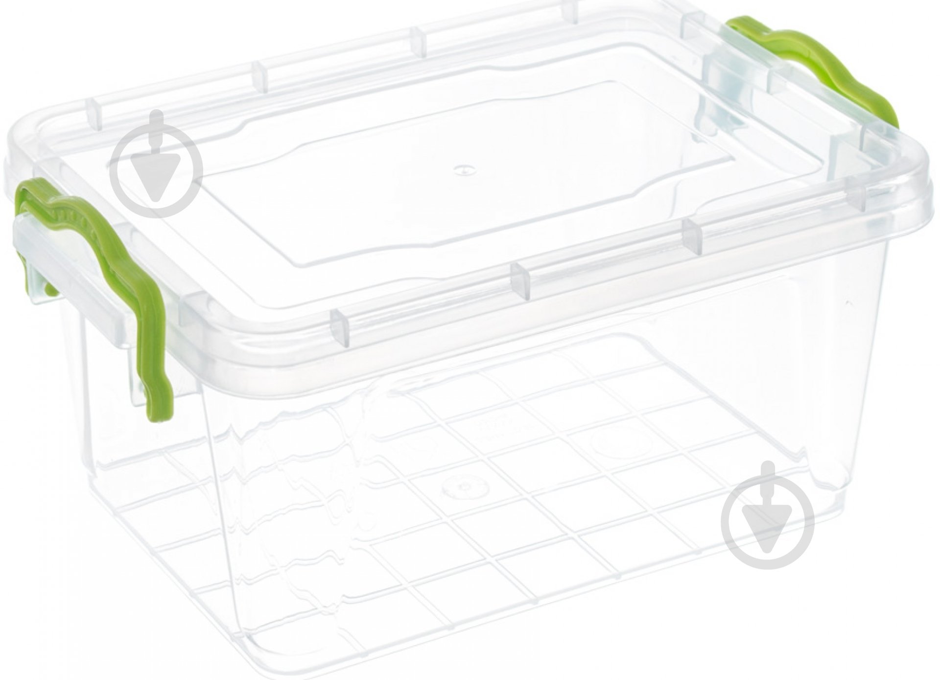 Контейнер для зберігання із кришкою Ал-Пластик №4 (харчовий пластик) 100x140x210 мм - фото 1
