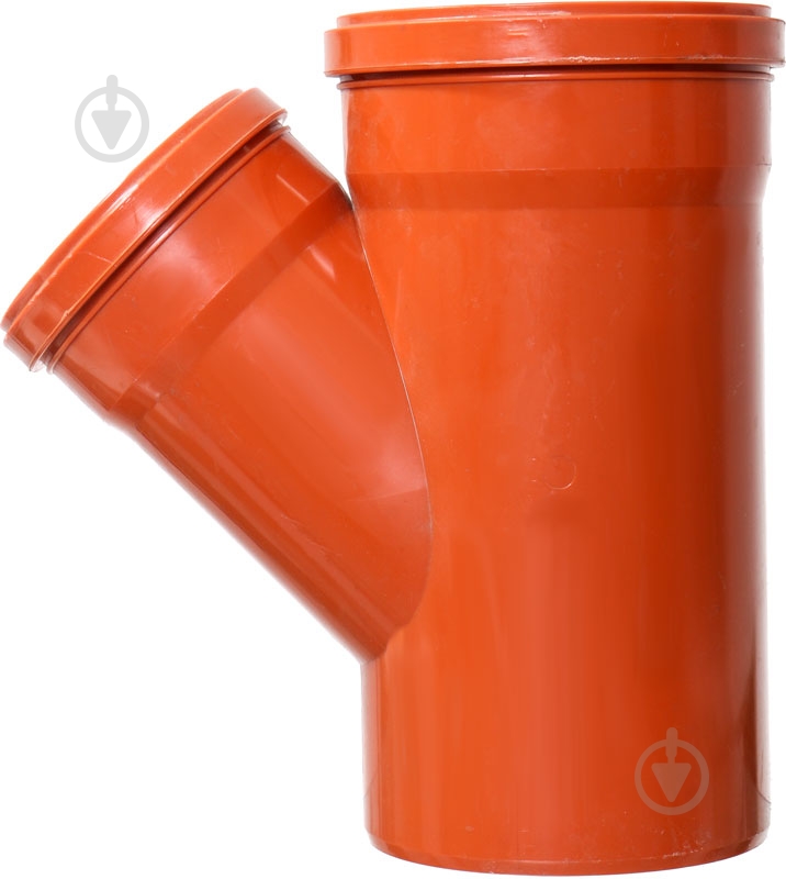 Тройник d200x160x45° Инсталпласт - фото 2 Тройник d200x160x45° Инсталпласт - фото 2