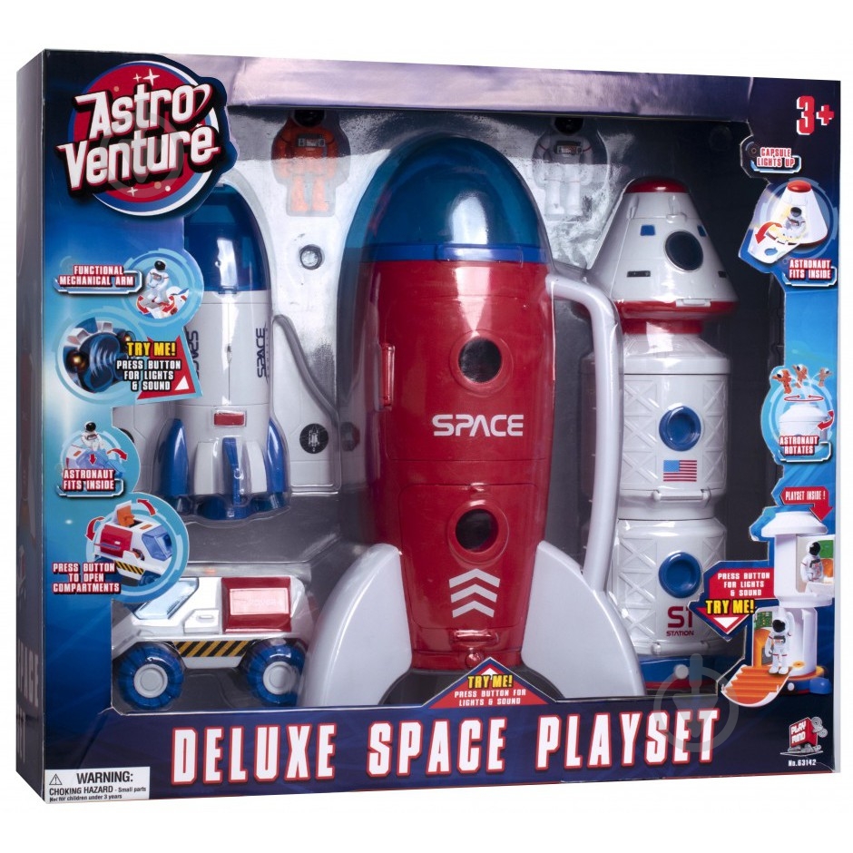 ASTROセット ᐉ Игровой набор Astro Venture Deluxe Space Set 63142 • Купить в