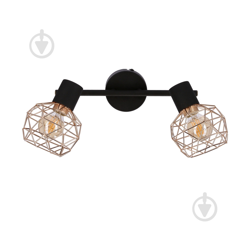 Спот Candellux Acrobat 2x40 Вт E14 черный/медь 92-22202 - фото 2 Спот Candellux Acrobat 2x40 Вт E14 черный/медь 92-22202 - фото 2
