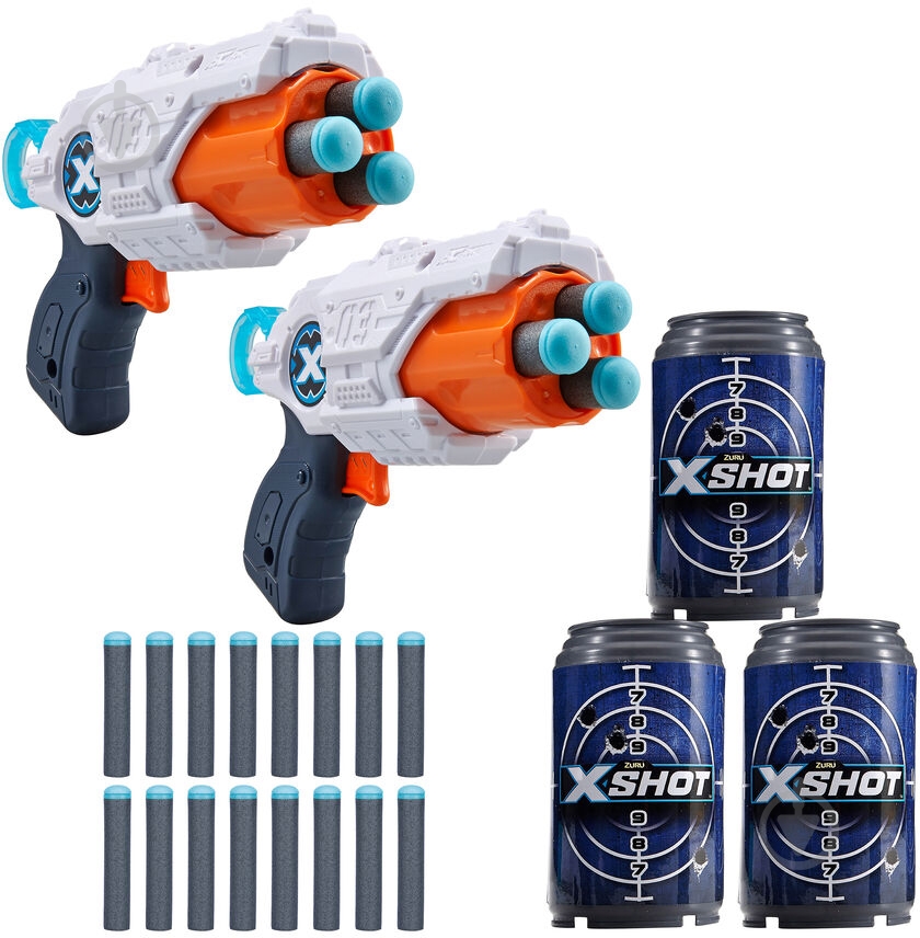 ᐉ Набір скорострільних бластерів Zuru X-Shot EXCEL Combo Pack