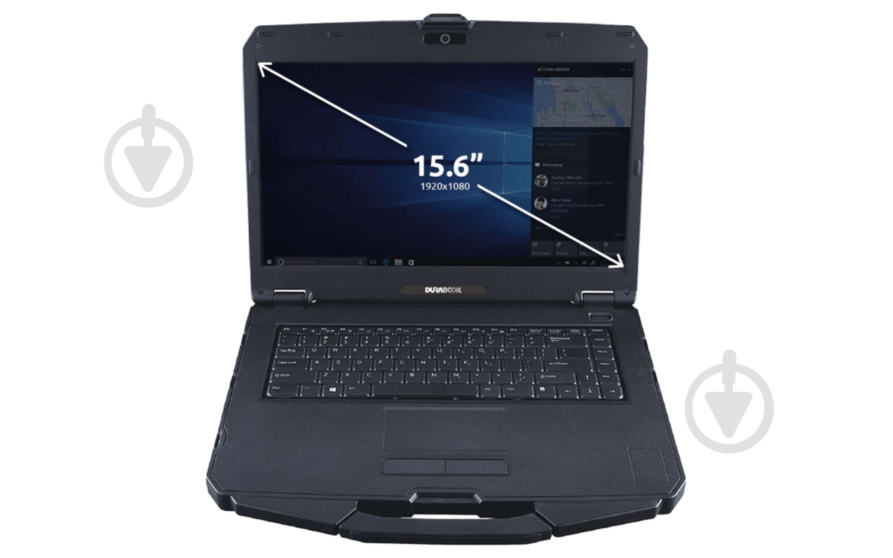 Ноутбук DURABOOK S15AB 15,6" (S5A5A2C1EAXX) black - фото 17