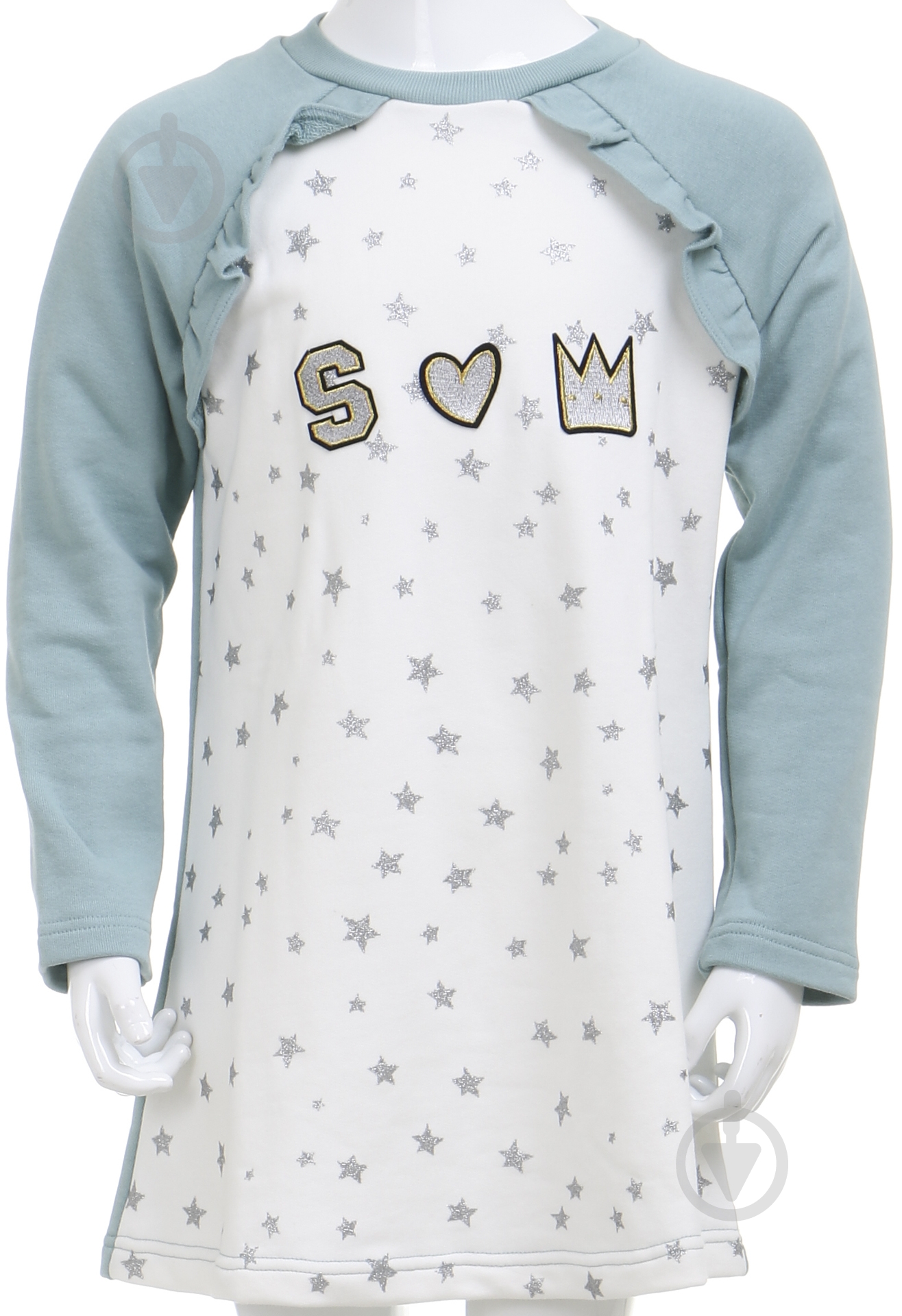 Платье Sasha р.98 зеленый 4273/2 - фото 1