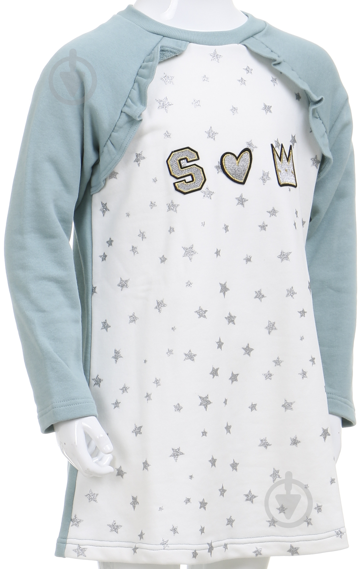 Платье Sasha р.98 зеленый 4273/2 - фото 2