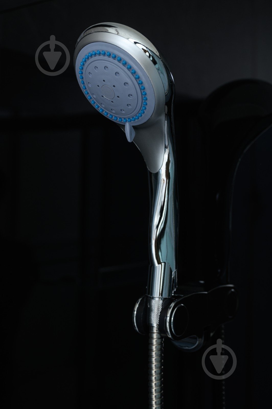 Душевой бокс GM Dp 210 90x90 см графит/черный полукруг - фото 4