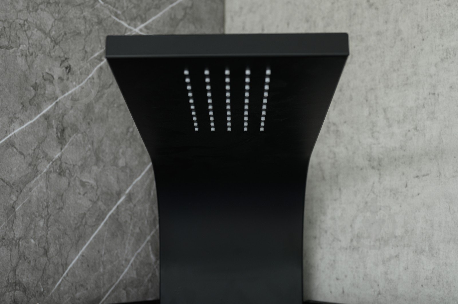 Душевой бокс GM Dp 210 90x90 см графит/черный полукруг - фото 9