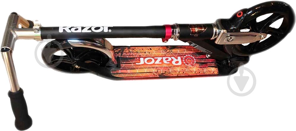 Самокат Razor дитячий A5 Lux черный 13073067 - фото 3