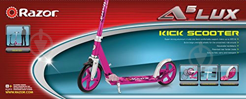 Самокат Razor A5 Lux розовый 13073064 - фото 6