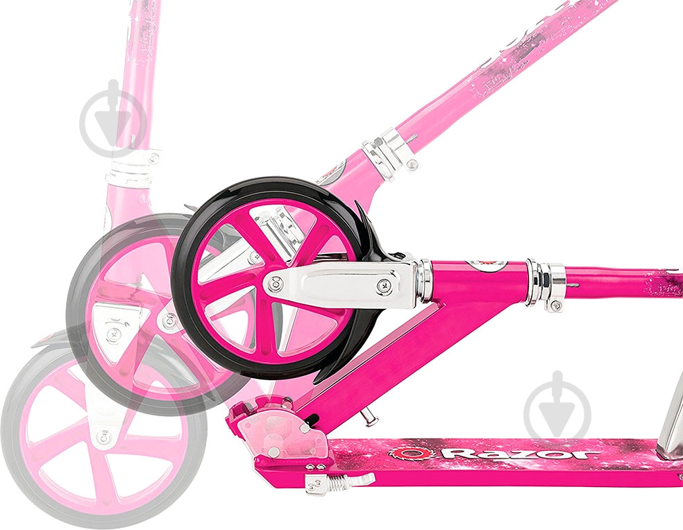 Самокат Razor A5 Lux розовый 13073064 - фото 4