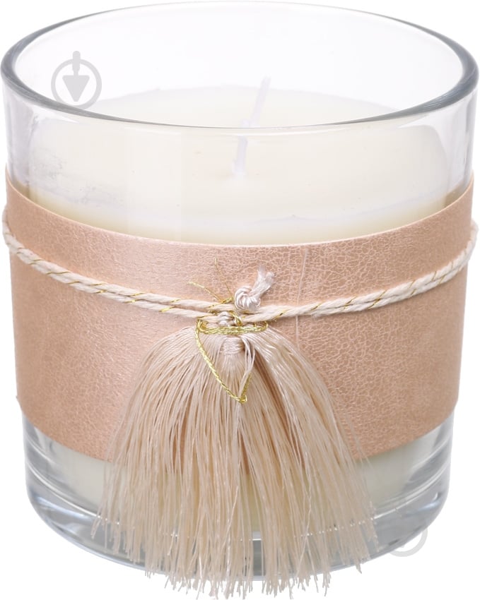 Свеча в стакане Cozy 100x100x100 мм - фото 4