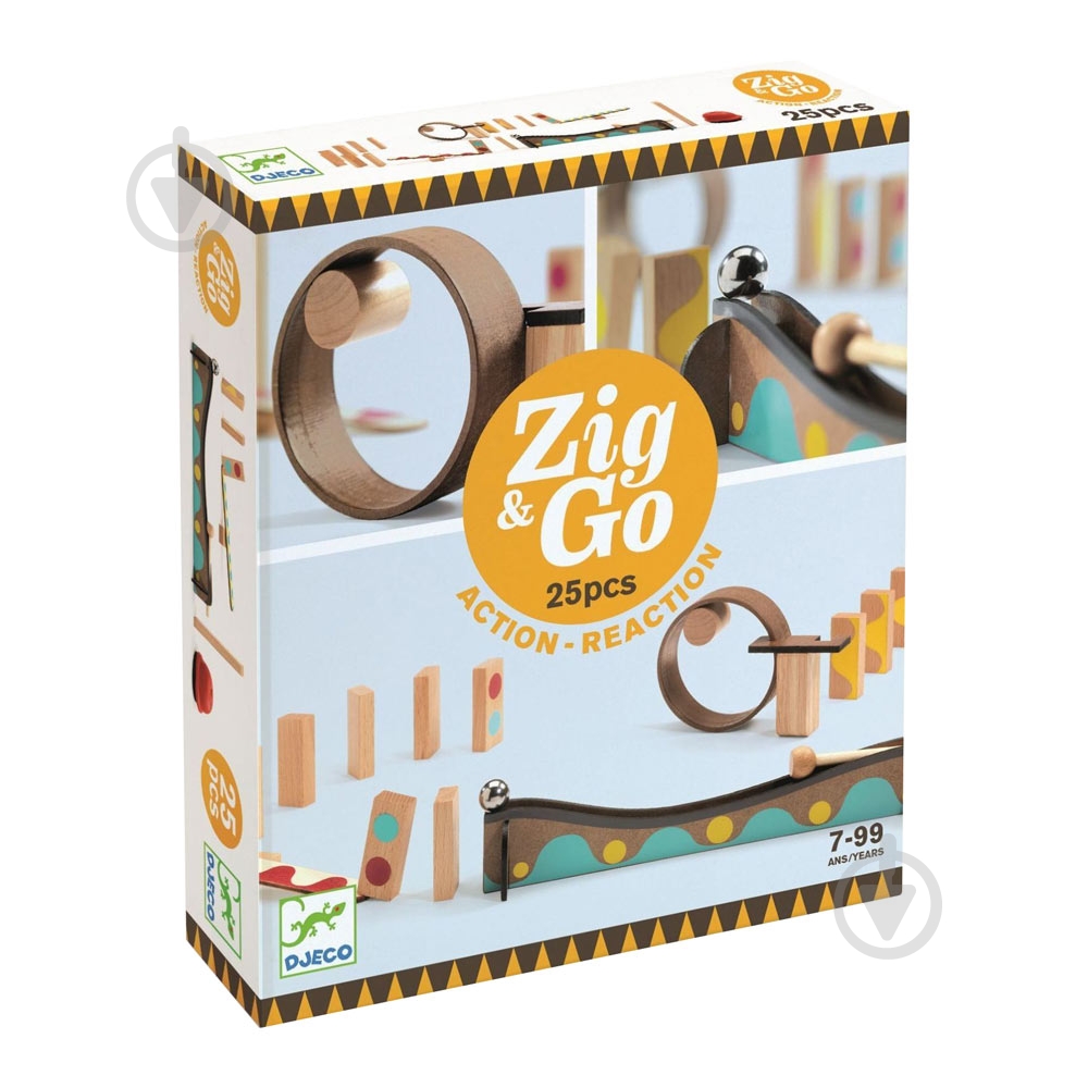 Конструктор Djeco Zig and Go DJ05642 - фото 1