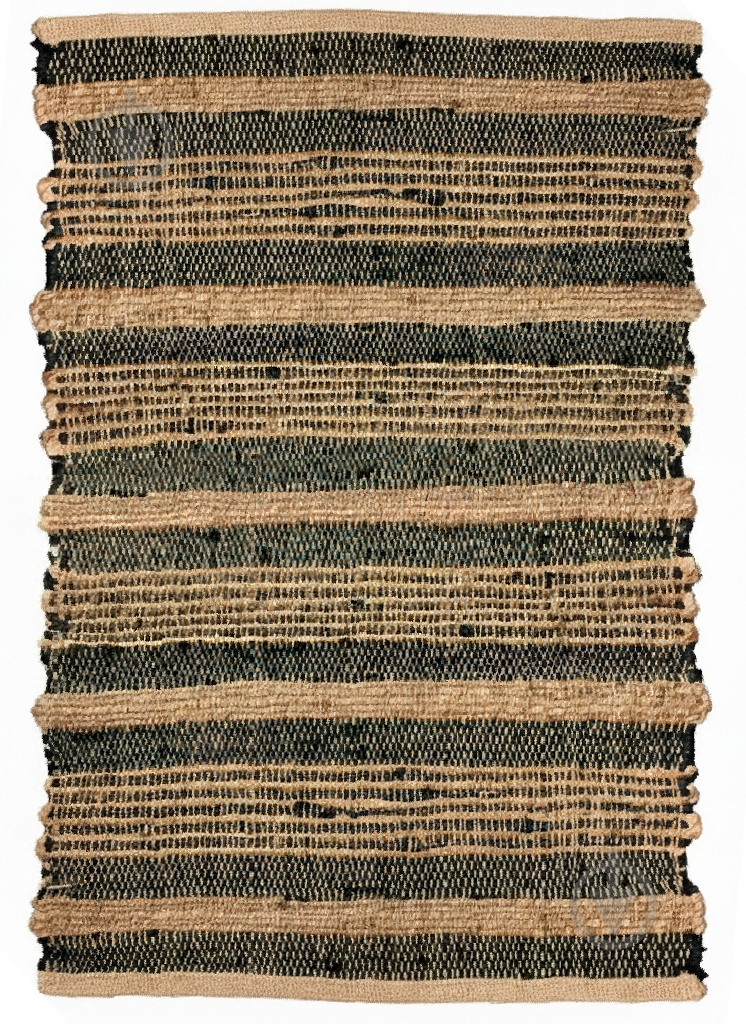 Килим Ceejay DIVALI (BLACK NATURAL) 80x150 см - фото 1