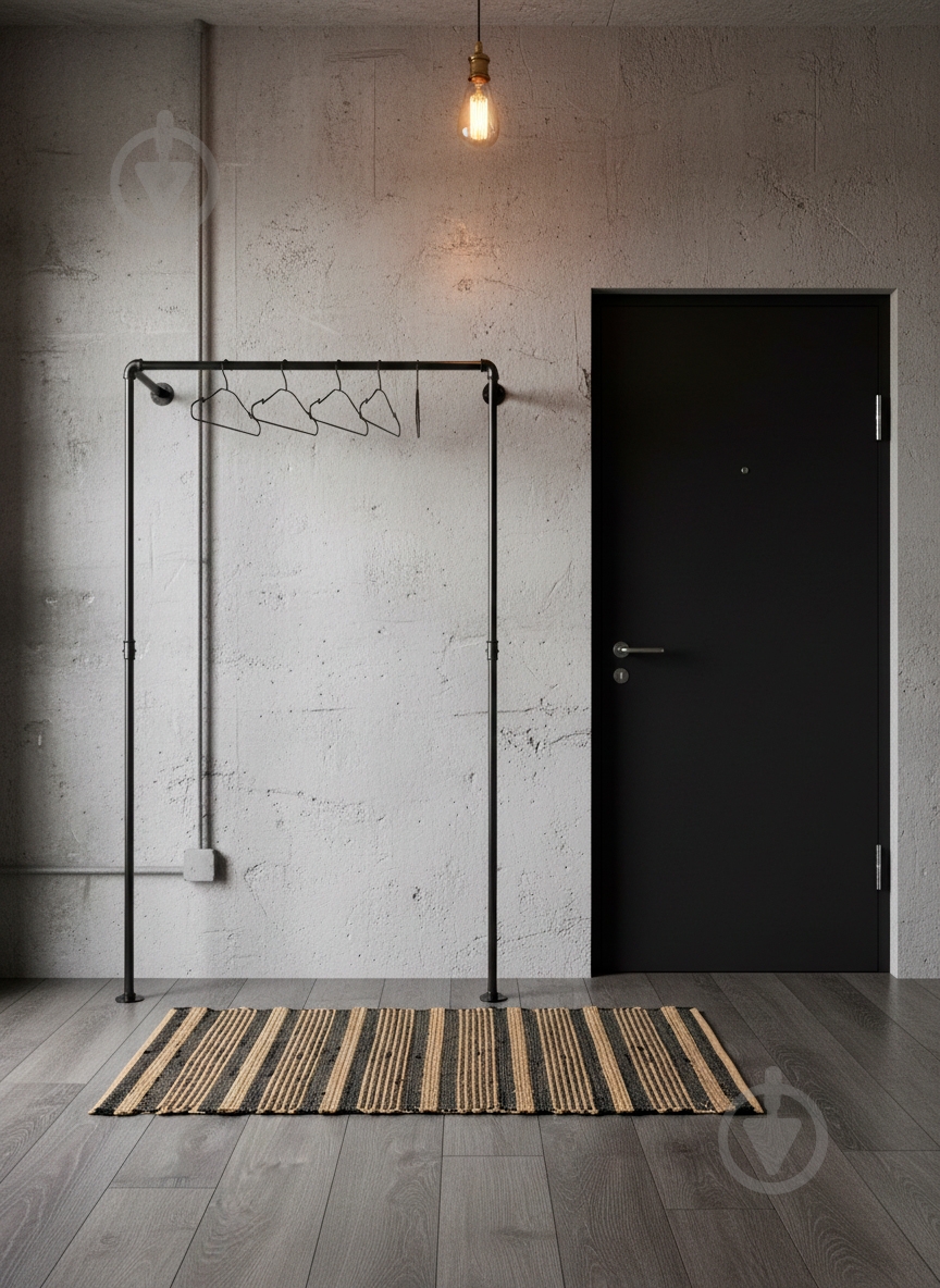 Килим Ceejay DIVALI (BLACK NATURAL) 80x150 см - фото 3