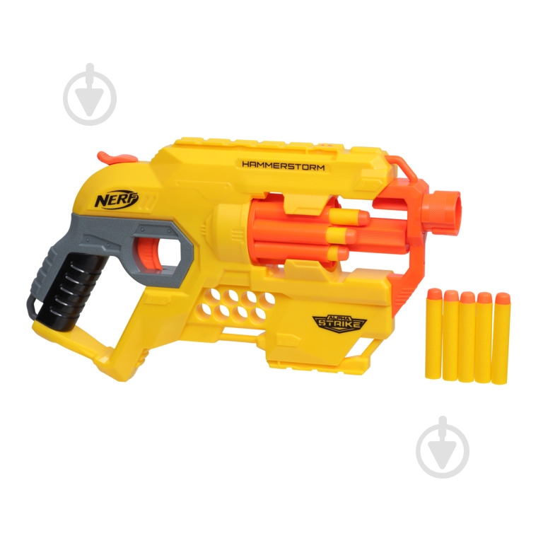 Бластер Hasbro Нерф Альфа Страйк Хамершторм E6748 - фото 2