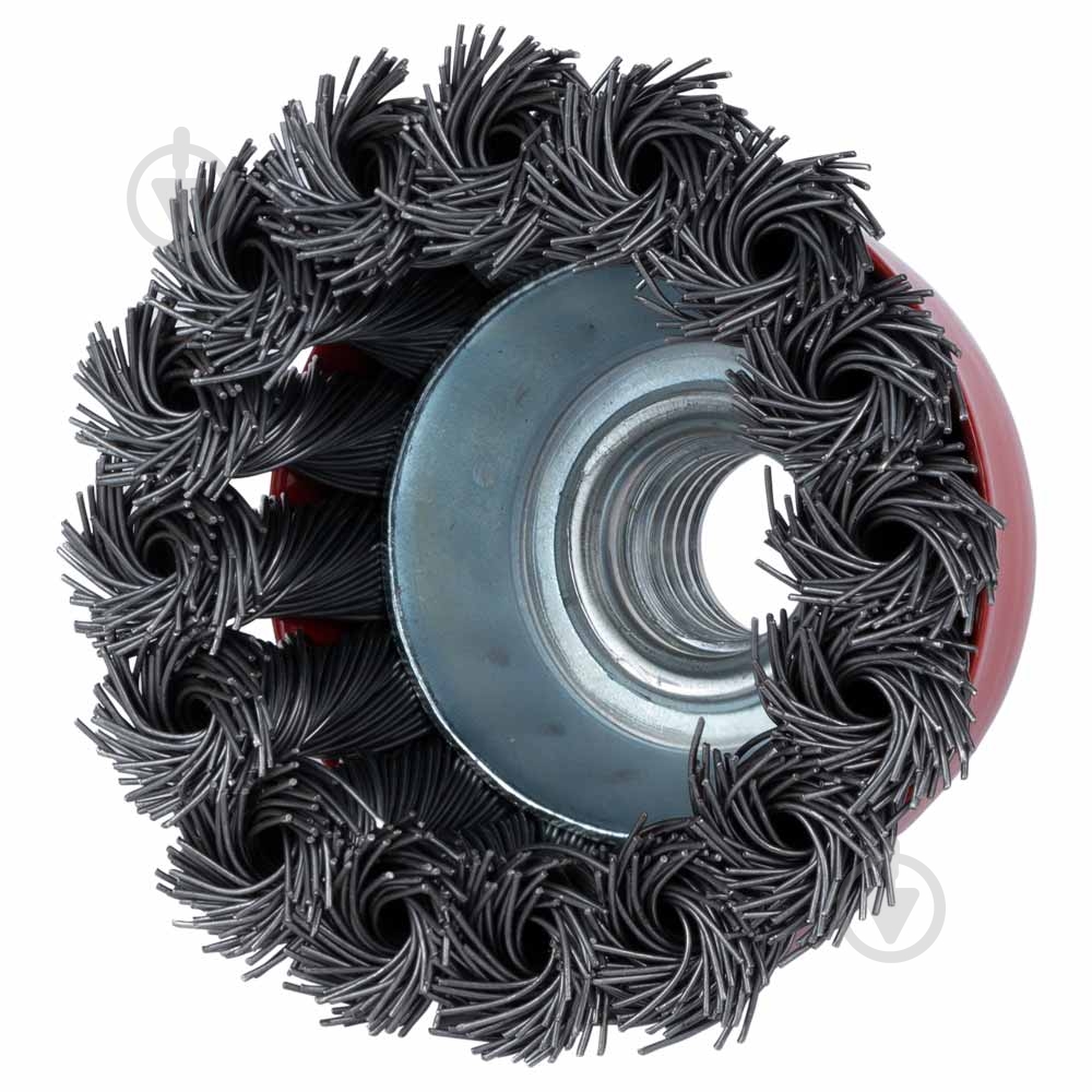 Щетка Sigma чашевидная Ø65мм М14×2мм (стальная витая) 9026061 - фото 3