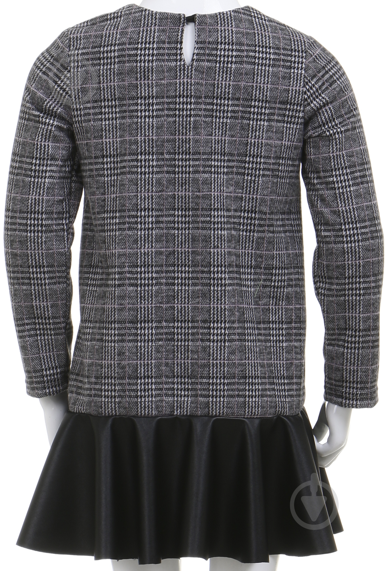 Платье Sasha р.122 серый 4289 - фото 3