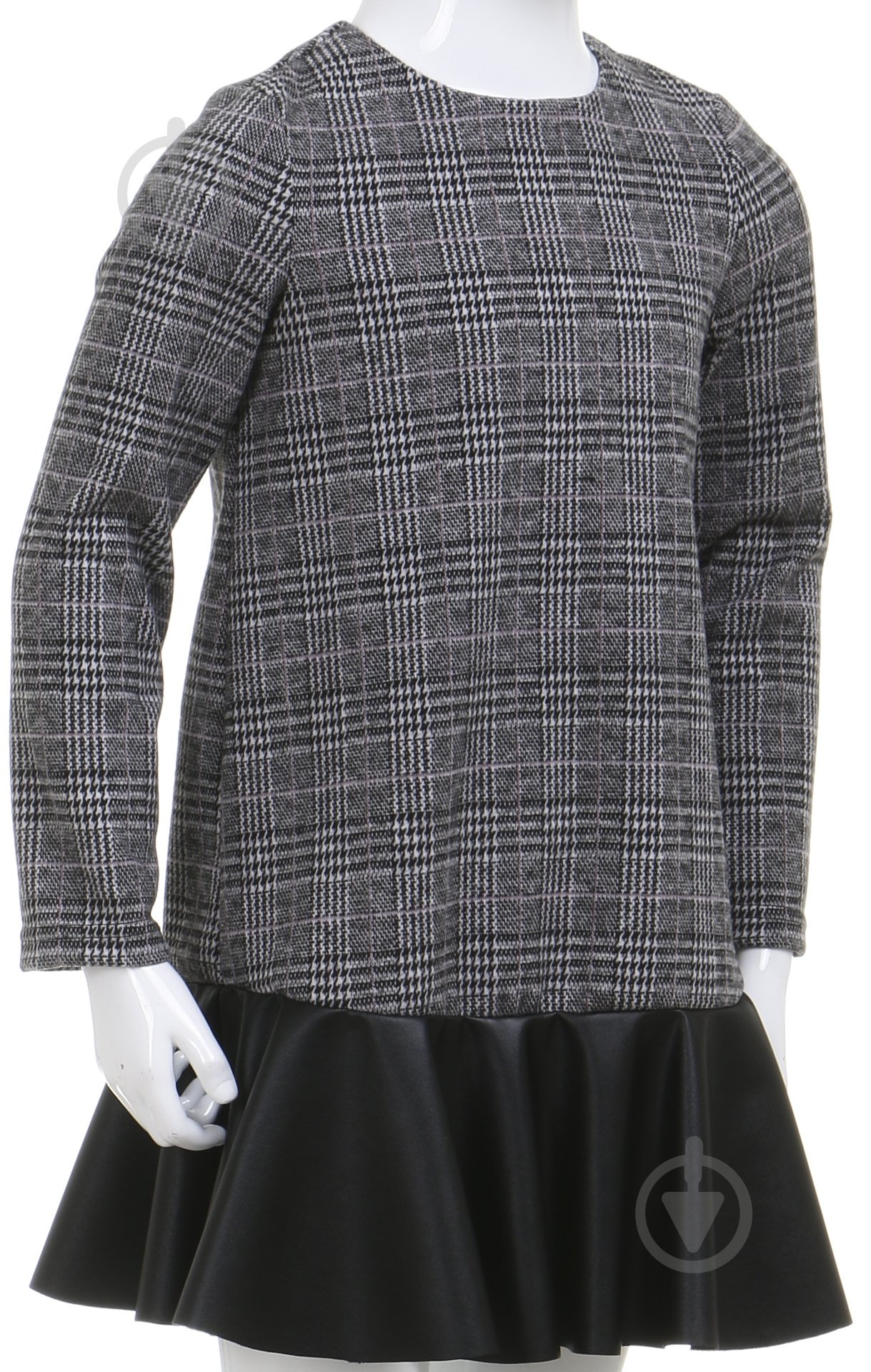 Платье Sasha р.122 серый 4289 - фото 2