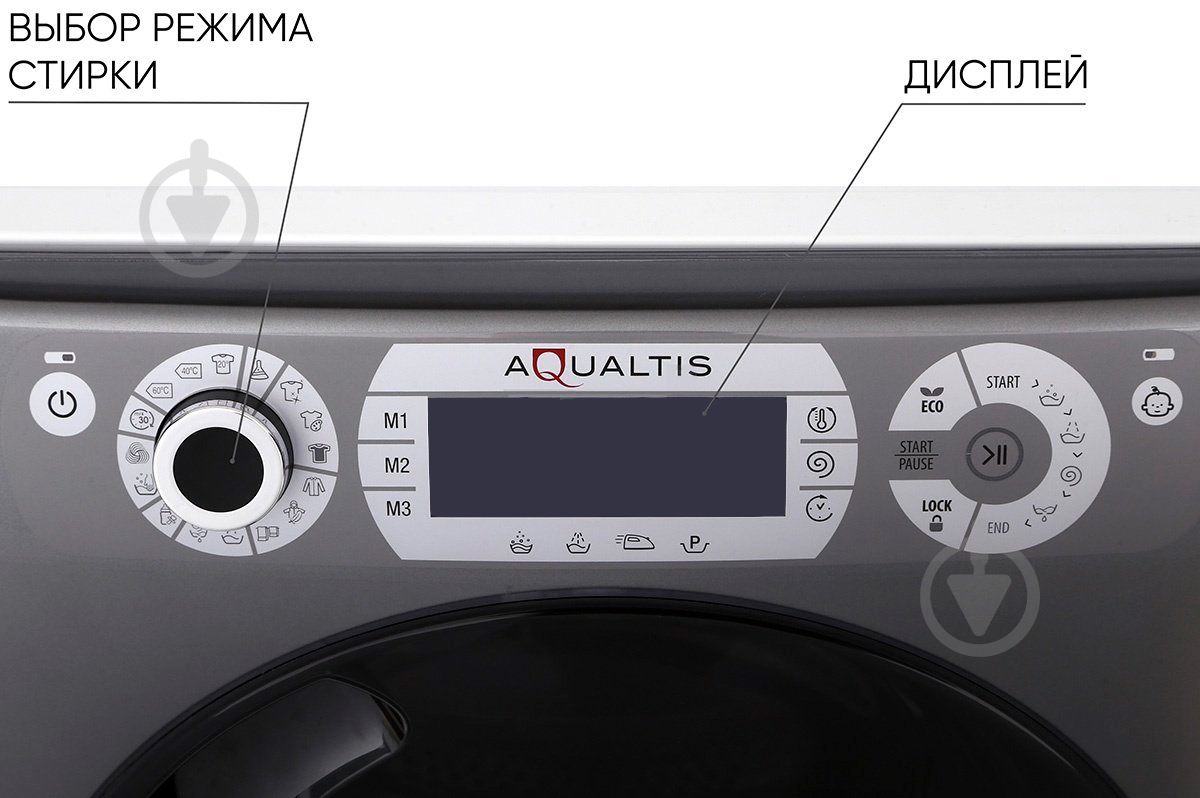 Пральна машина Hotpoint AQS73D29EU/B - фото 2