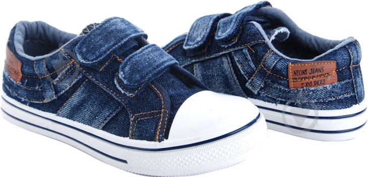 Кеды унисекс NeonS р.36 джинс 6059/2307 - фото 1