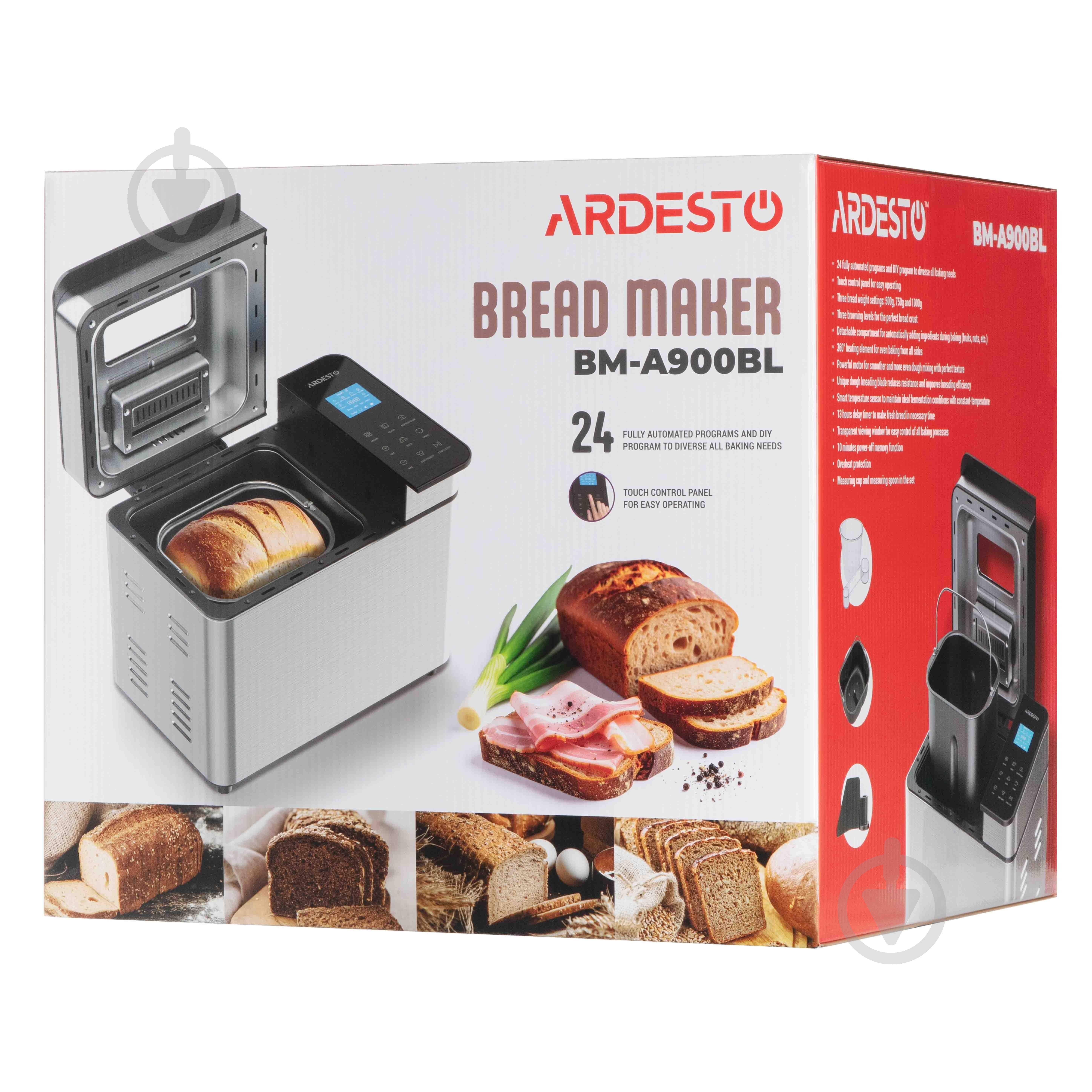 Хлебопечка ARDESTO BM-A900BL - фото 18 Хлебопечка ARDESTO BM-A900BL - фото 18