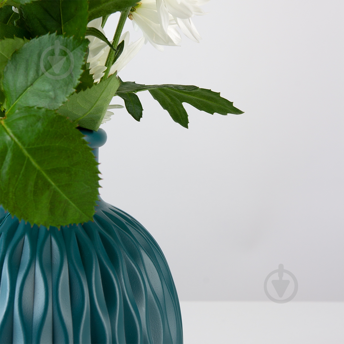 Ваза пластиковая MVM DH-FLOWERS-09 MARINE BLUE 15 см DH-FLOWERS-09 MARINE BLUE - фото 3