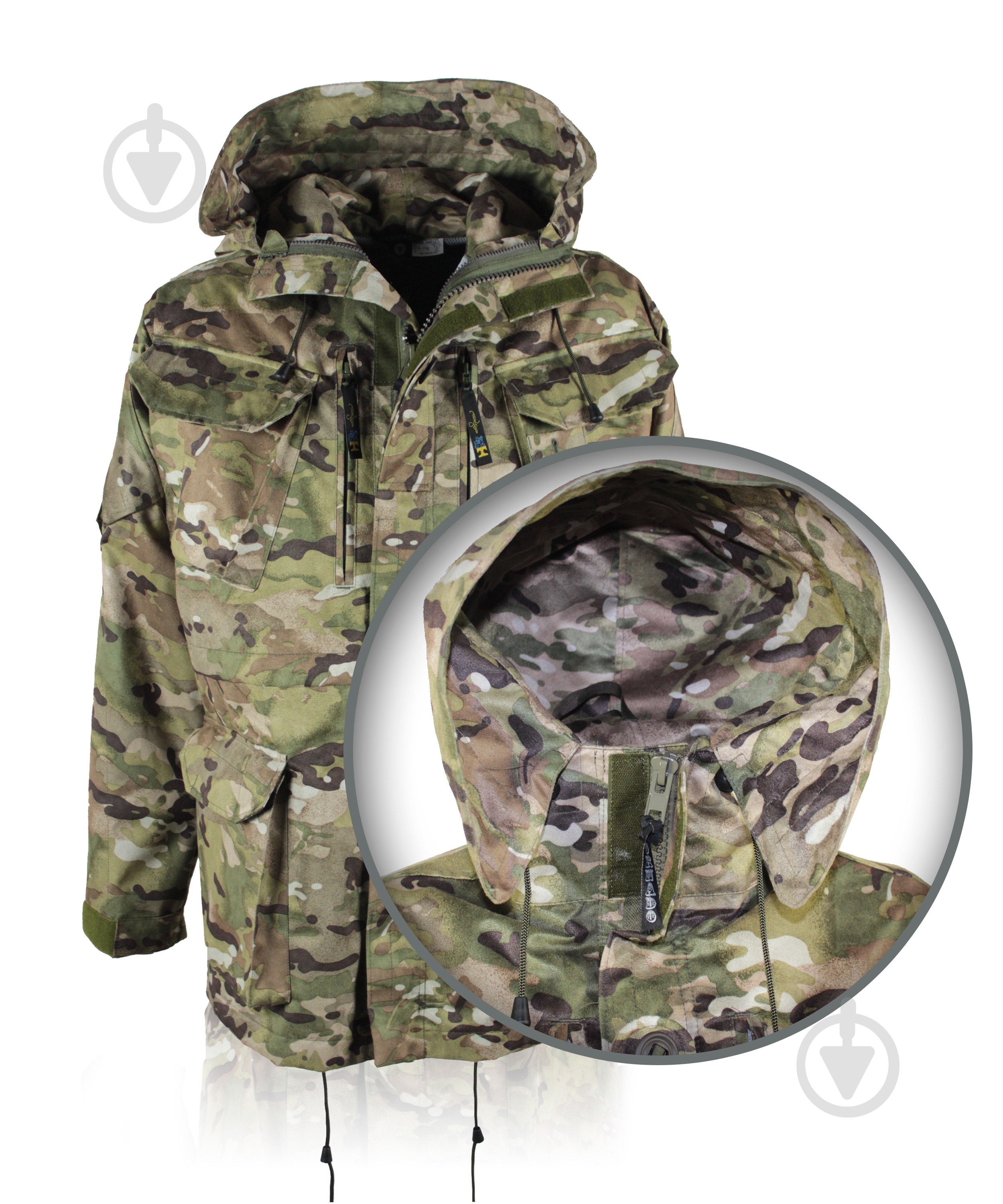 Куртка мужская демисезонная TORNADO Комбат MultiCAM. Р 44-46. Рост 170-176cм 43491-088-092_(170-176) р.S камуфляж - фото 2