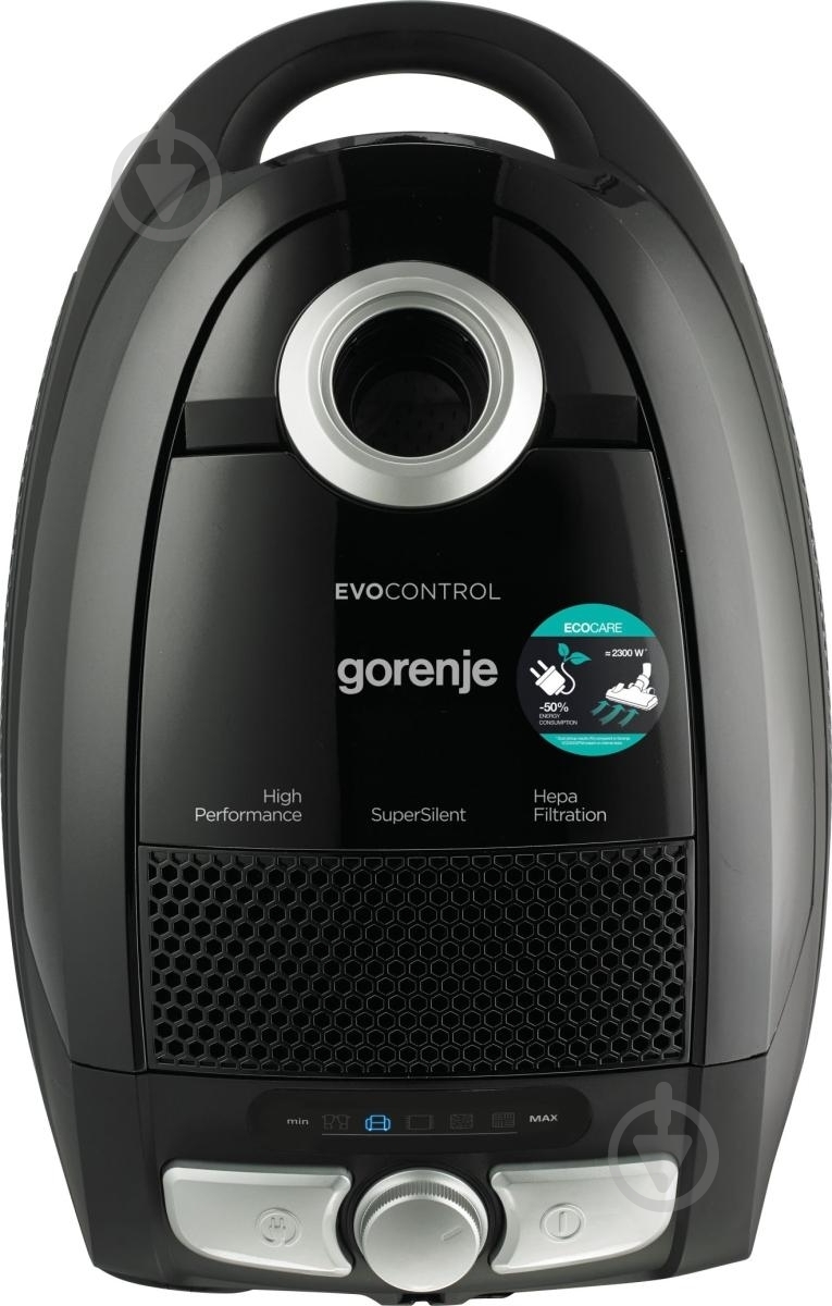 Пылесос Gorenje VCE 21 ECBK (741533) black - фото 2 Пылесос Gorenje VCE 21 ECBK (741533) black - фото 2