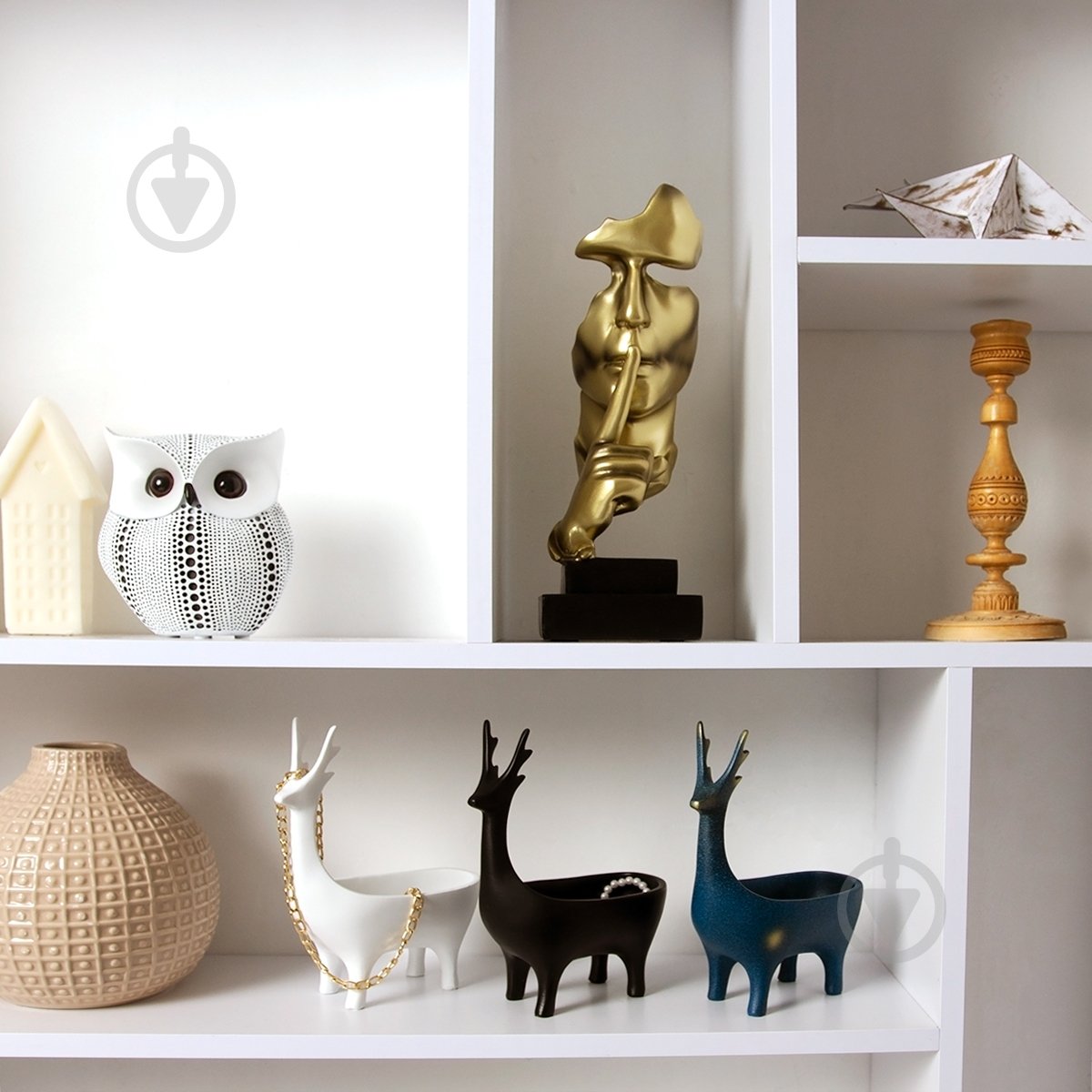 Статуэтка MVM DH-ST-11 31,5х7,5х7,5 см золото - фото 5