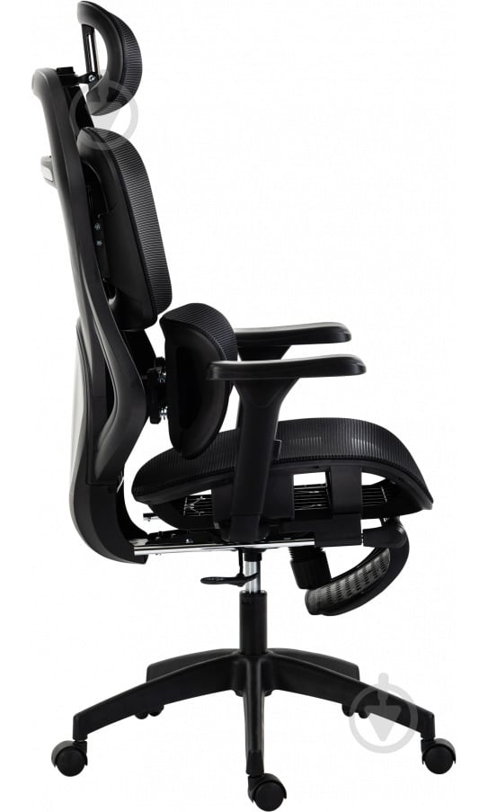 Кресло игровое GT Racer X-4412 черный - фото 3 Кресло игровое GT Racer X-4412 черный - фото 3