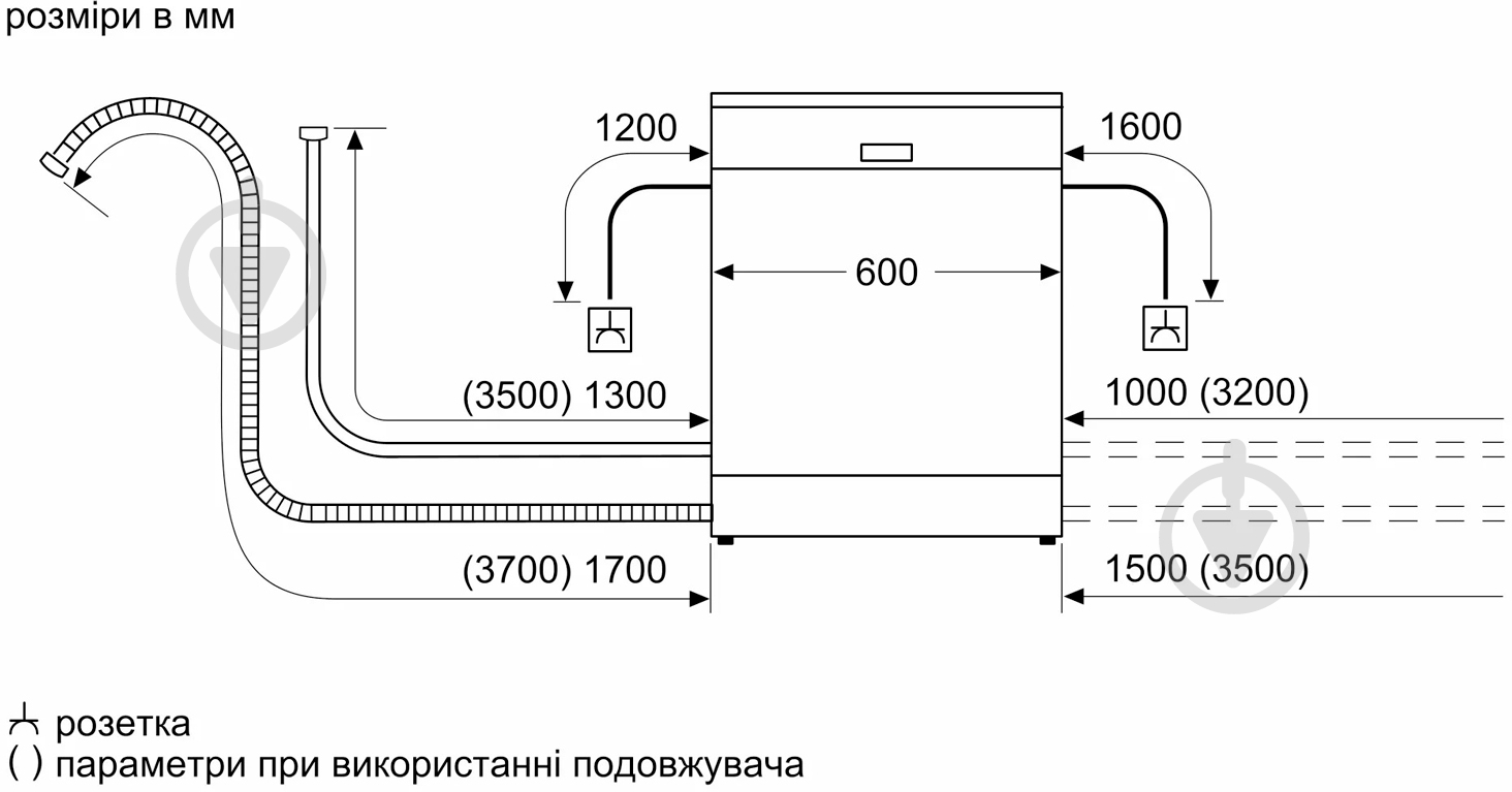 Посудомоечная машина Bosch SMS43D02ME - фото 7