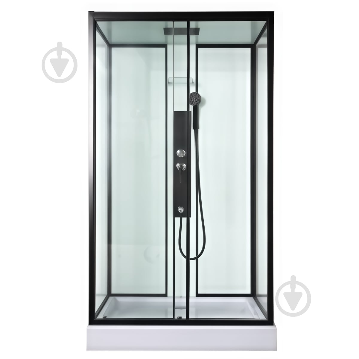 Душевой бокс Doosh DO-SB-01 80x120 T Black - фото 1 Душевой бокс Doosh DO-SB-01 80x120 T Black - фото 1