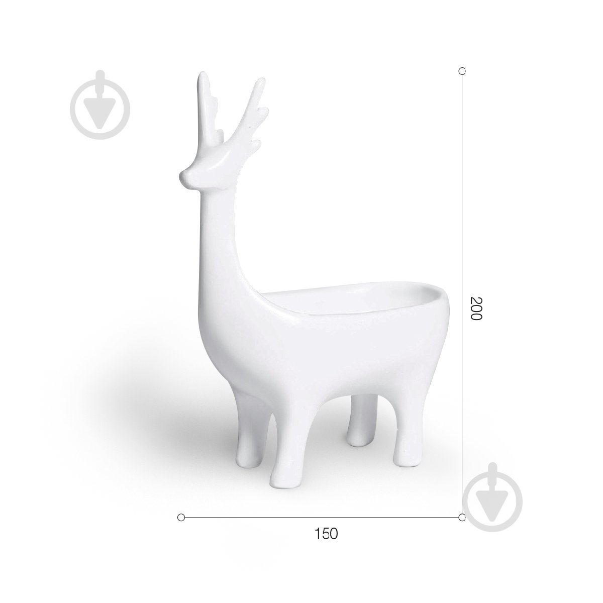 Статуэтка MVM DH-ST-10 20х15х10 см белый - фото 6