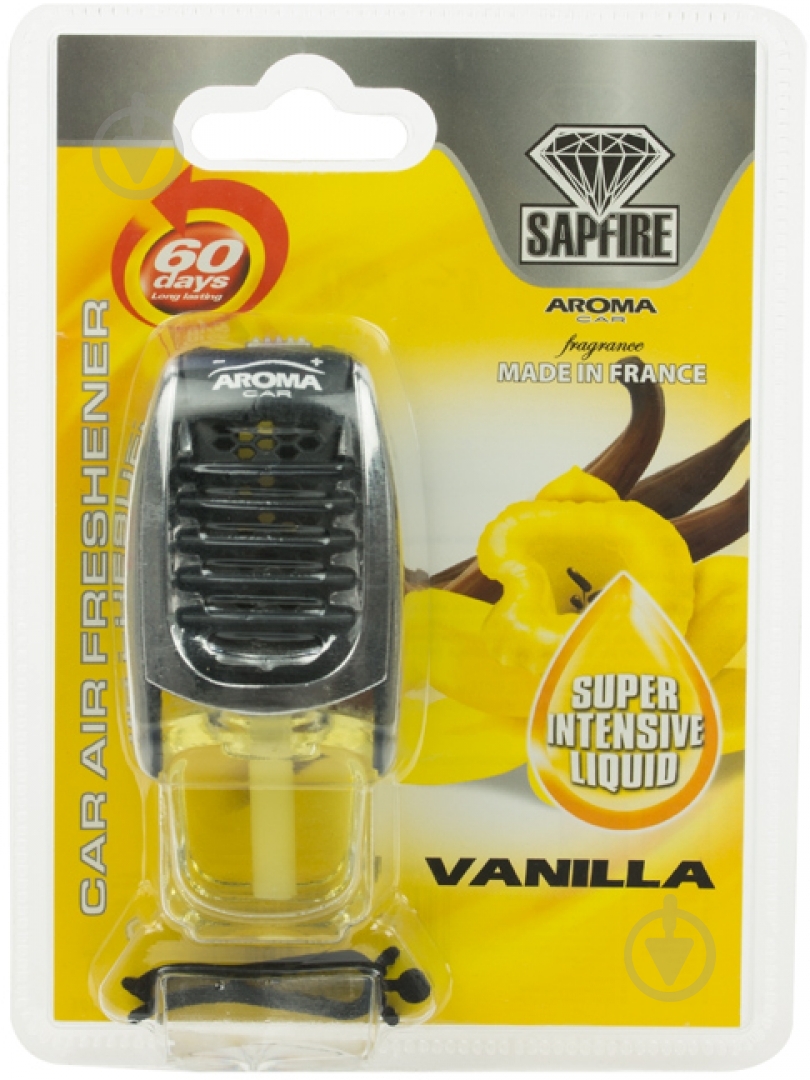 Ароматизатор на дефлектор SAPFIRE Aroma Car Supreme ваніль - фото 1 Ароматизатор на дефлектор SAPFIRE Aroma Car Supreme ваніль - фото 1
