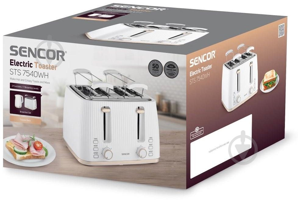 Тостер Sencor STS7540WH - фото 15