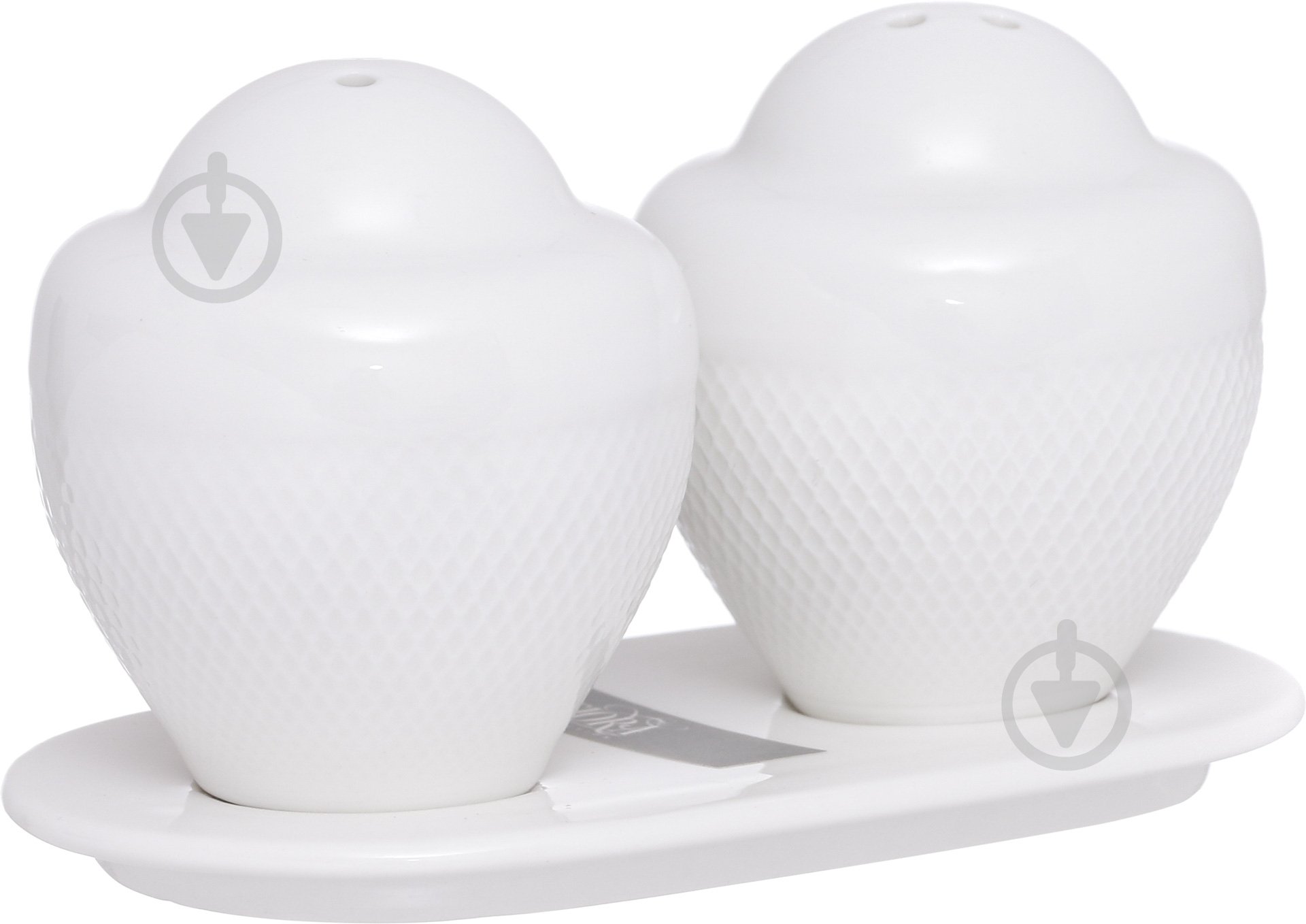 Набор для соли и перца Fiora Diamond 5x5,6 см 3 предмета - фото 3 Набор для соли и перца Fiora Diamond 5x5,6 см 3 предмета - фото 3