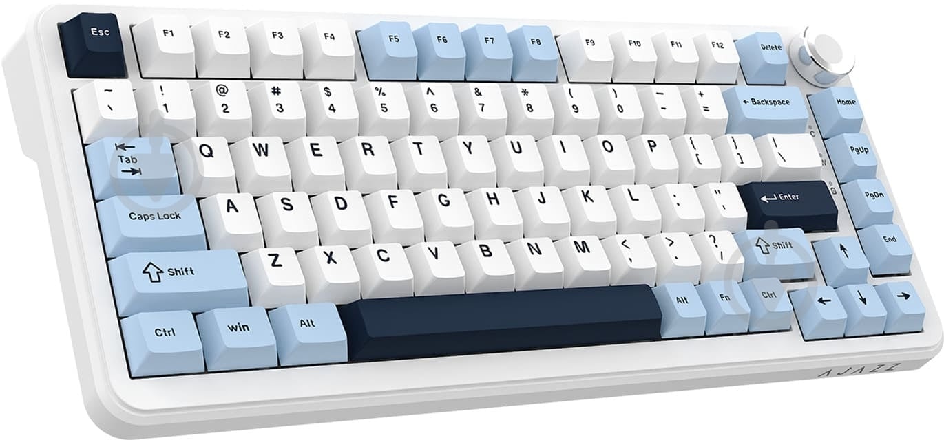 Клавіатура бездротова Ajazz MAX PLUS -Daydream Switch-Blue-White-Dark Blue-3 model-with screen- RGB (AK820MAX-DD-BWD) whi - фото 2 Клавіатура бездротова Ajazz MAX PLUS -Daydream Switch-Blue-White-Dark Blue-3 model-with screen- RGB (AK820MAX-DD-BWD) whi - фото 2