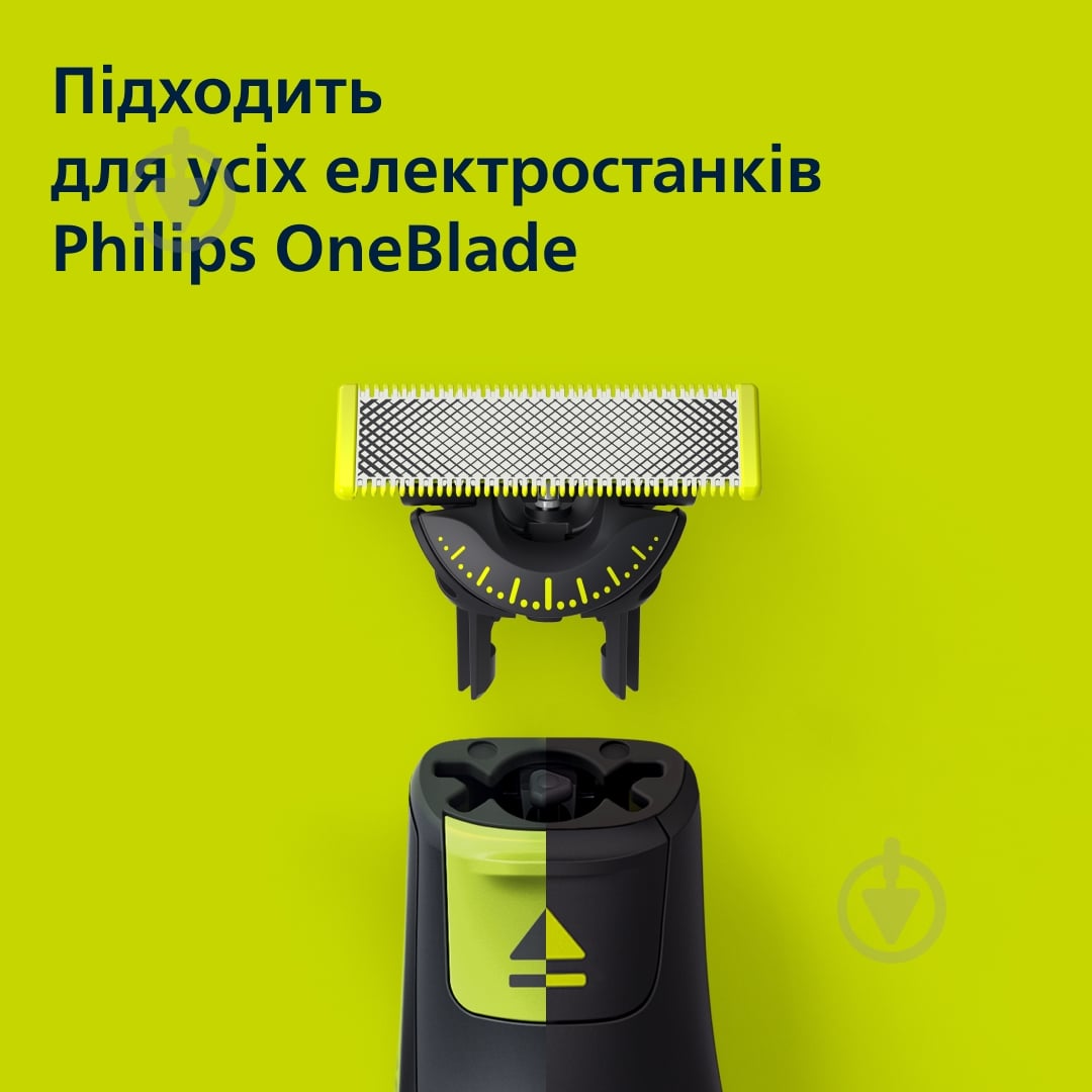 Лезвия сменные Philips OneBlade 360 QP440/50 - фото 4