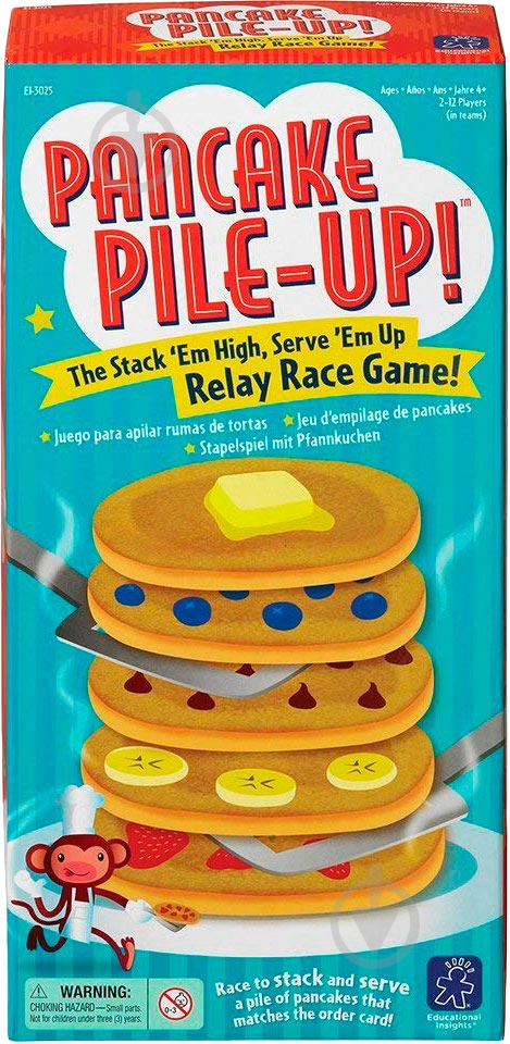 Игра настольная Educational Insights Башенка панкейков EI-3025 - фото 1
