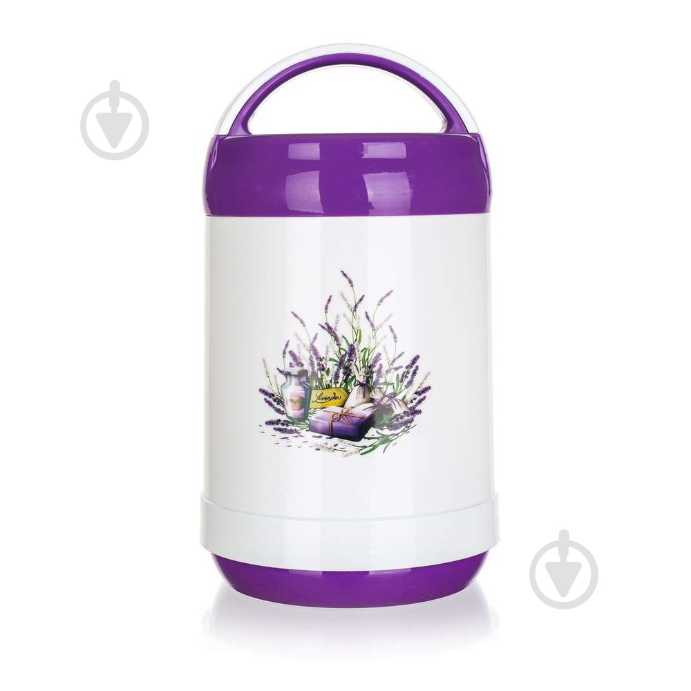Термос для еды Banquet 1,4 л Lavender 48822014 - фото 1 Термос для еды Banquet 1,4 л Lavender 48822014 - фото 1