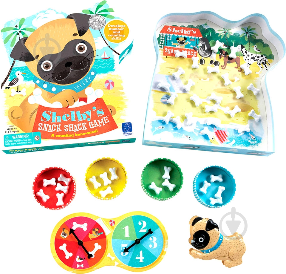 Игра настольная Educational Insights Умный мопс EI-3408 - фото 3 Игра настольная Educational Insights Умный мопс EI-3408 - фото 3