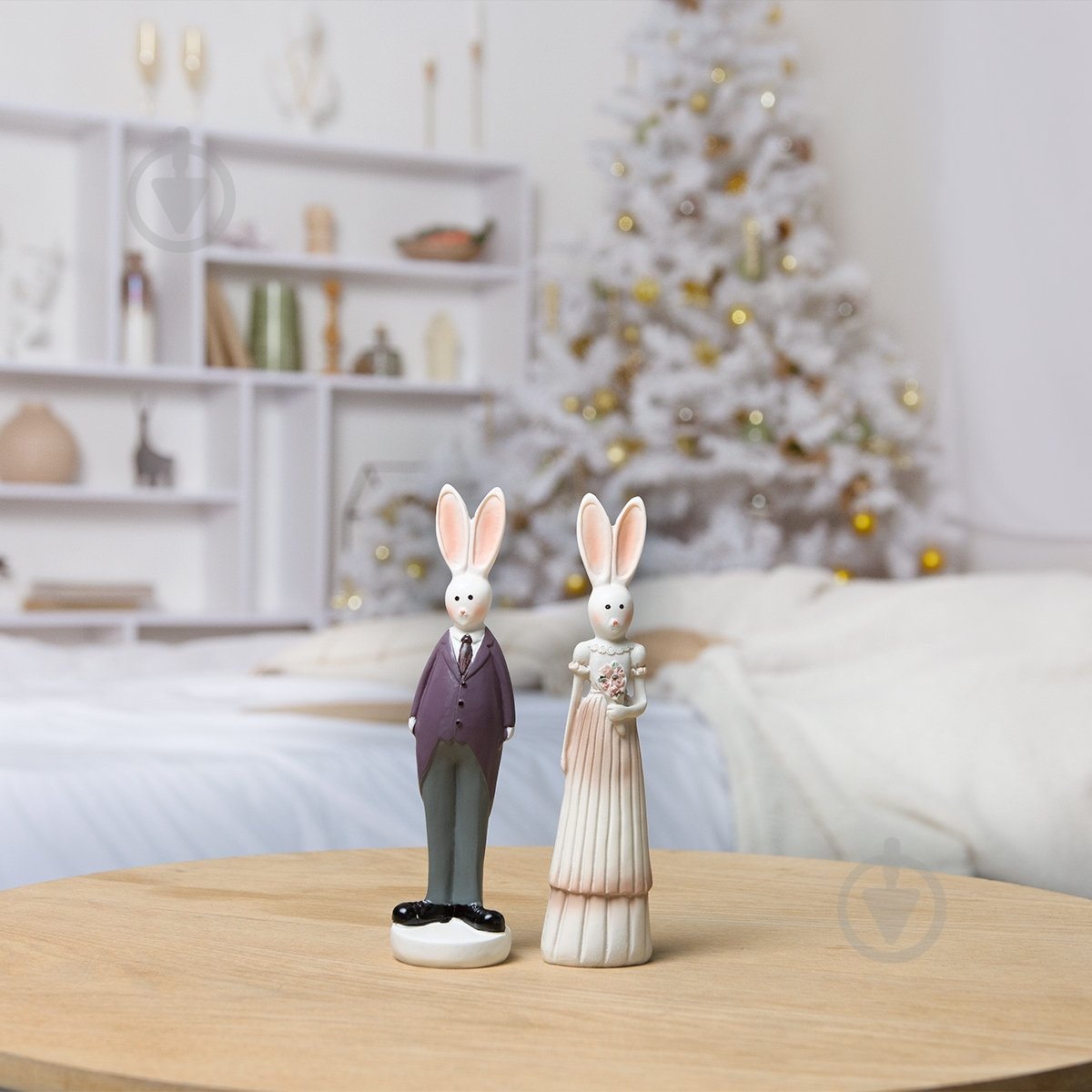 Набір статуеток MVM DH-ST-01 кролики 15х3,5 см різнокольоровий - фото 3