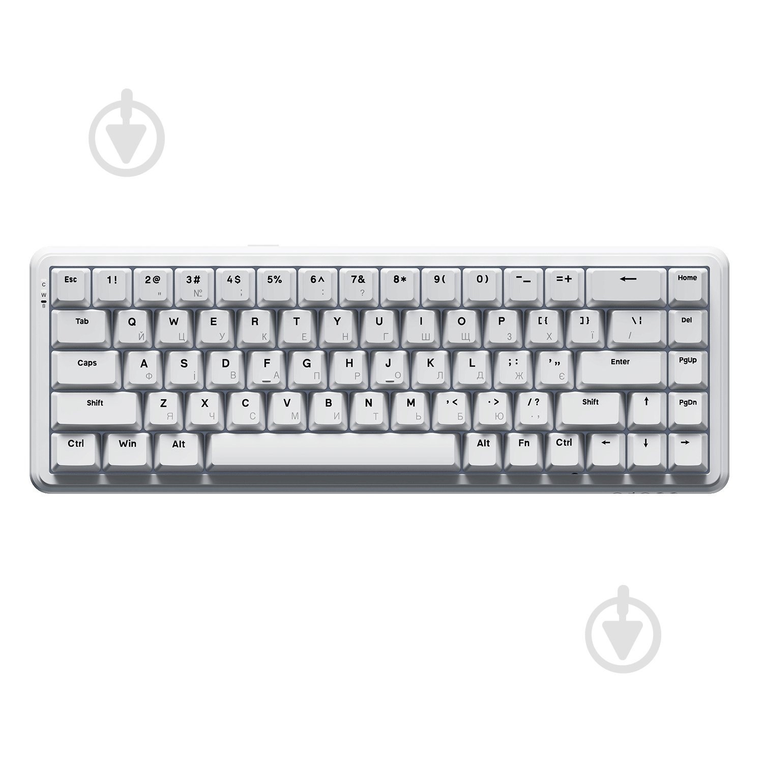 Клавіатура ігрова Ajazz AK680-WM-W-A (AK680-WM-W-A) white - фото 1 Клавіатура ігрова Ajazz AK680-WM-W-A (AK680-WM-W-A) white - фото 1