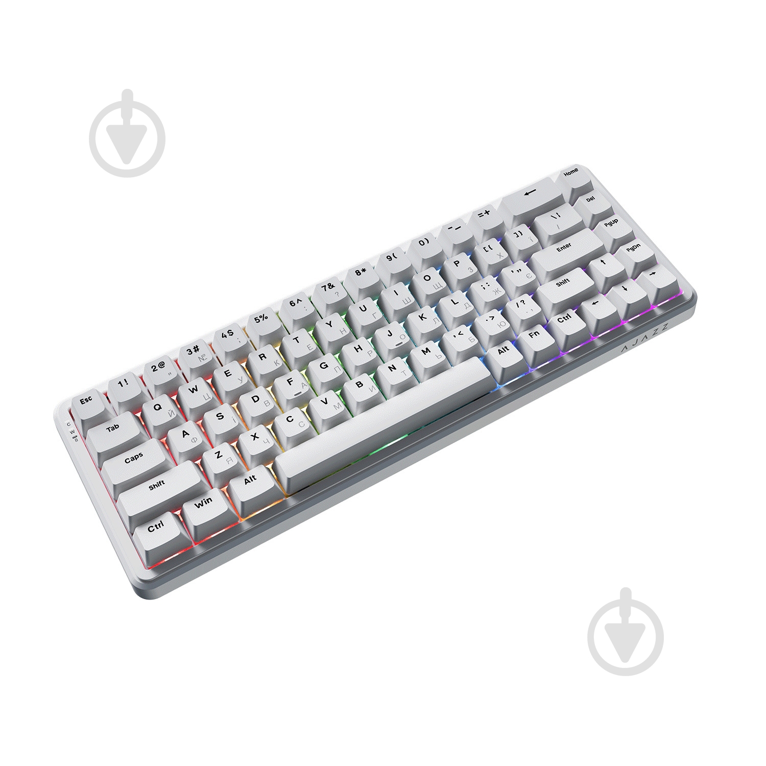 Клавіатура ігрова Ajazz AK680-WM-W-A (AK680-WM-W-A) white - фото 2 Клавіатура ігрова Ajazz AK680-WM-W-A (AK680-WM-W-A) white - фото 2