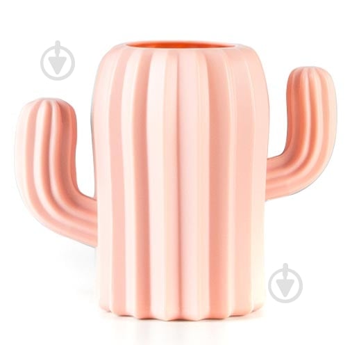 Ваза пластиковая MVM DH-FLOWERS-02 PINK 11 см DH-FLOWERS-02 PINK - фото 1