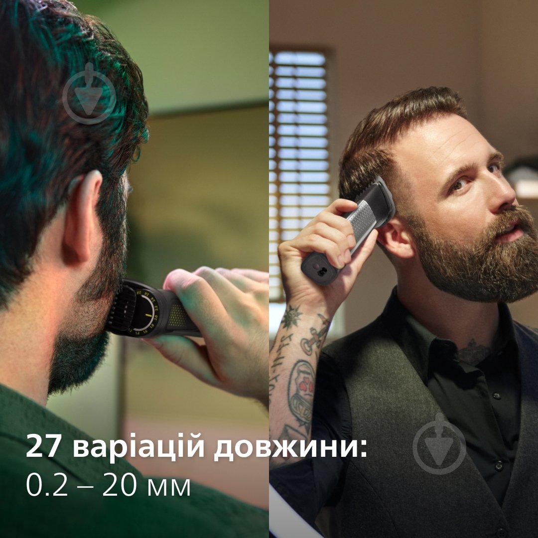 Триммер универсальный Philips MG9555/15 серии 9000 (20-в-1) - фото 9