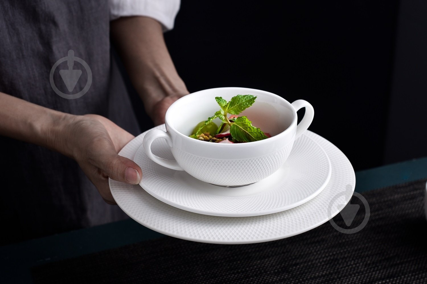 Тарілка десертна Fiora Diamond 20 см BA2081-2 - фото 2