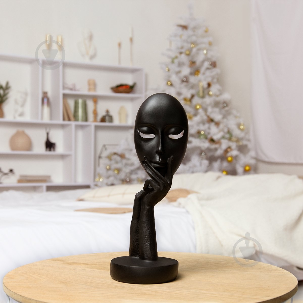 Статуэтка MVM DH-ST-03 маска 28х10 см черный - фото 3 Статуэтка MVM DH-ST-03 маска 28х10 см черный - фото 3