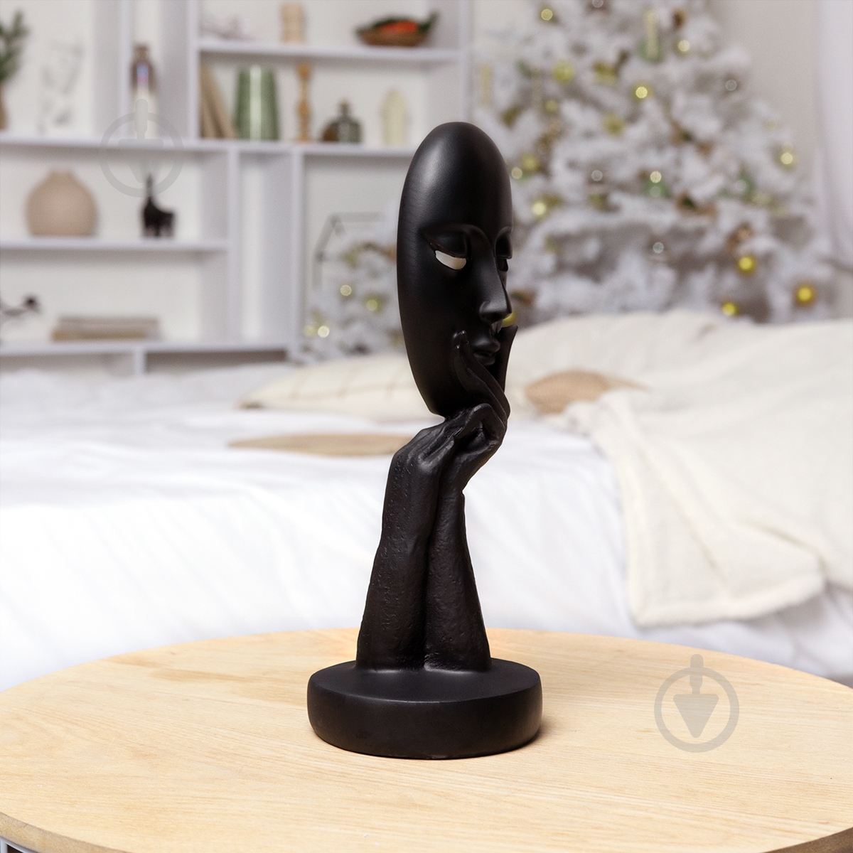 Статуэтка MVM DH-ST-03 маска 28х10 см черный - фото 4 Статуэтка MVM DH-ST-03 маска 28х10 см черный - фото 4