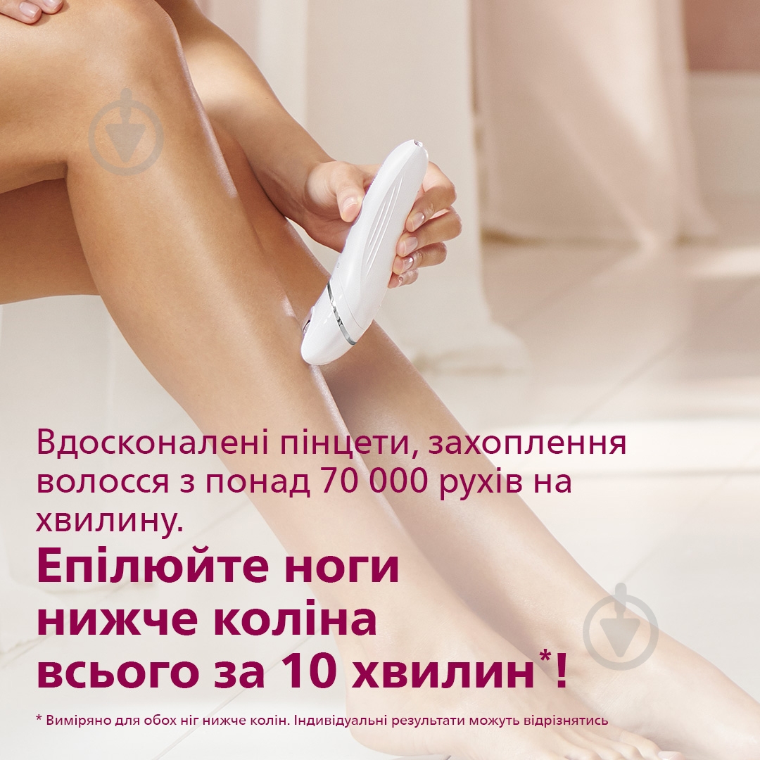 Эпилятор Philips Series 8000 BRE700/00 - фото 3 Эпилятор Philips Series 8000 BRE700/00 - фото 3